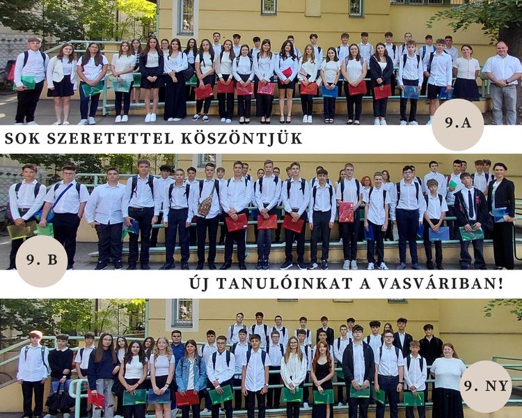 Új osztályaink